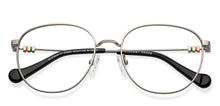 Load image into Gallery viewer, Gunmetal Round Full Rim Unisex Eyeglasses by Vincent Chase-210634