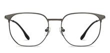Load image into Gallery viewer, Gunmetal Square Full Rim Unisex Eyeglasses by Lenskart Air-213115
