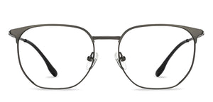 Gunmetal Square Full Rim Unisex Eyeglasses by Lenskart Air-213115