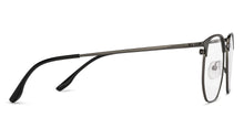 Load image into Gallery viewer, Gunmetal Square Full Rim Unisex Eyeglasses by Lenskart Air-213115