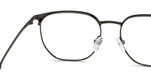 Gunmetal Square Full Rim Unisex Eyeglasses by Lenskart Air-213115