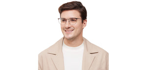 Gunmetal Square Full Rim Unisex Eyeglasses by Lenskart Air-213115