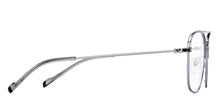Load image into Gallery viewer, Gunmetal Square Full Rim Unisex Eyeglasses by Vincent Chase-211226