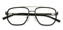 Load image into Gallery viewer, Green Aviator Full Rim Unisex Eyeglasses by Lenskart Air-151667