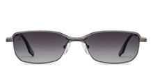 Load image into Gallery viewer, Gunmetal Rectangle Full Rim Unisex Sunglasses by Vincent Chase Polarized-209312