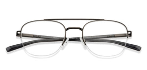 Gunmetal Aviator Half Rim Unisex Eyeglasses by Lenskart Air-152050