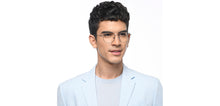 Load image into Gallery viewer, Gunmetal Round Full Rim Unisex Eyeglasses by Lenskart Air-210155