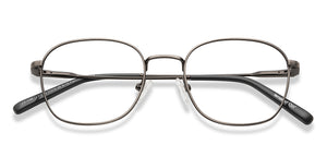 Gunmetal Round Full Rim Unisex Eyeglasses by Lenskart Air-210155