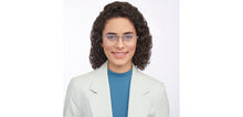 Load image into Gallery viewer, Gunmetal Rectangle Half Rim Unisex Eyeglasses by Vincent Chase-208987