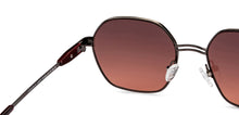 Load image into Gallery viewer, Gunmetal Hexagonal Full Rim Unisex Sunglasses by John Jacobs-150970