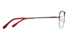 Load image into Gallery viewer, Gunmetal Cat Eye Half Rim Women Eyeglasses by Vincent Chase-200782