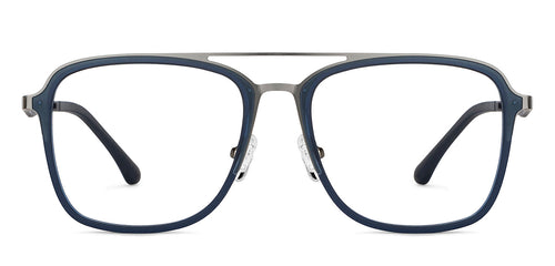 Blue Square Full Rim Unisex Eyeglasses by Lenskart Air-151660