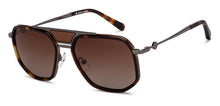 Load image into Gallery viewer, Gunmetal Square Full Rim Unisex Sunglasses by John Jacobs-208139