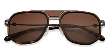 Load image into Gallery viewer, Gunmetal Square Full Rim Unisex Sunglasses by John Jacobs-208139