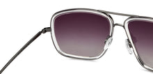 Load image into Gallery viewer, Transparent Square Full Rim Unisex Sunglasses by Vincent Chase Polarized-200386
