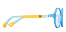Load image into Gallery viewer, Sky Blue Round Full Rim Kid Eyeglasses by Hooper-149858