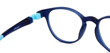 Load image into Gallery viewer, Blue Round Full Rim Kid Eyeglasses by Hooper-149844