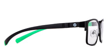 Load image into Gallery viewer, Black Rectangle Full Rim Kid Eyeglasses by Hooper-149889
