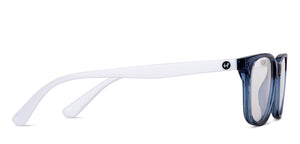Blue Rectangle Full Rim Kid Eyeglasses by Hooper-150021