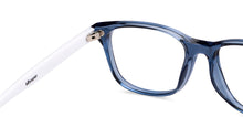 Load image into Gallery viewer, Blue Rectangle Full Rim Kid Eyeglasses by Hooper-150021