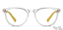 Load image into Gallery viewer, Transparent Round Full Rim Kid Eyeglasses by Hooper-150025