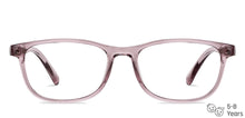 Load image into Gallery viewer, Purple Rectangle Full Rim Kid Eyeglasses by Hooper-150030