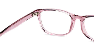 Purple Rectangle Full Rim Kid Eyeglasses by Hooper-150041