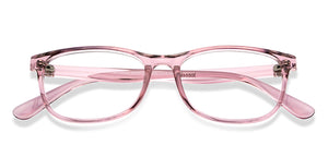 Purple Rectangle Full Rim Kid Eyeglasses by Hooper-150041