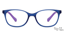 Load image into Gallery viewer, Blue Cat Eye Full Rim Kid Eyeglasses by Hooper-150032