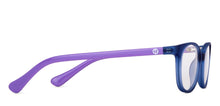 Load image into Gallery viewer, Blue Cat Eye Full Rim Kid Eyeglasses by Hooper-150032