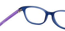 Load image into Gallery viewer, Blue Cat Eye Full Rim Kid Eyeglasses by Hooper-150032