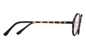 Tortoise Round Full Rim Kids Eyeglasses by Hooper online-201651