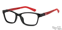 Load image into Gallery viewer, Black Rectangle Full Rim Kid Eyeglasses by Hooper-149901