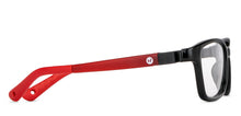 Load image into Gallery viewer, Black Rectangle Full Rim Kid Eyeglasses by Hooper-149901