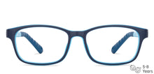 Load image into Gallery viewer, Blue Cat Eye Full Rim Kid Eyeglasses by Hooper-149908
