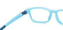 Load image into Gallery viewer, Blue Cat Eye Full Rim Kid Eyeglasses by Hooper-149908
