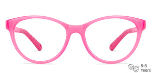 Pink Cat Eye Full Rim Kid Eyeglasses by Hooper-149904