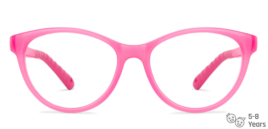 Pink Cat Eye Full Rim Kid Eyeglasses by Hooper-149904