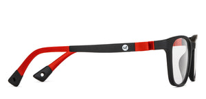 Black Rectangle Full Rim Kid Eyeglasses by Hooper-149882