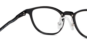 Black Round Full Rim Kids Eyeglasses by Hooper-150701