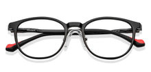Load image into Gallery viewer, Black Round Full Rim Kids Eyeglasses by Hooper-150701