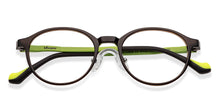 Load image into Gallery viewer, Brown Cat Eye Full Rim Kids Eyeglasses by Hooper-150703