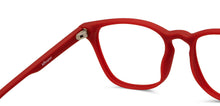 Load image into Gallery viewer, Monza Red Wayfarer Full Rim Kids Eyeglasses by Lenskart Hustlr-204143
