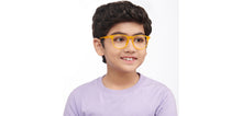 Load image into Gallery viewer, Amber Hustlr Full Rim Kids Eyeglasses by Hooper-209152