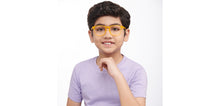 Load image into Gallery viewer, Amber Hustlr Full Rim Kids Eyeglasses by Hooper-209152