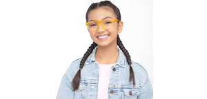 Amber Hustlr Full Rim Kids Eyeglasses by Hooper-209152