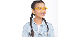 Amber Hustlr Full Rim Kids Eyeglasses by Hooper-209152
