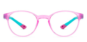 Pink Round Full Rim Kids Eyeglasses by Hooper-213635