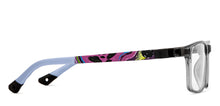 Load image into Gallery viewer, Grey Rectangle Full Rim Kids Eyeglasses by Hooper-213645