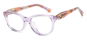 Purple Round Full Rim Kids Eyeglasses by Hooper-208728